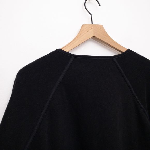 ATHLETA Cozy Karma Wrap Cardigan Sweatshirt Black Size Small - Picture 6 of 8